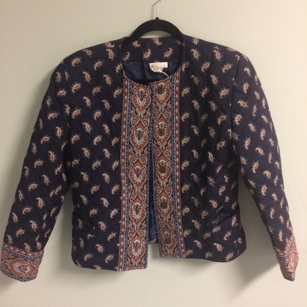 Vera Bradley quilted coat